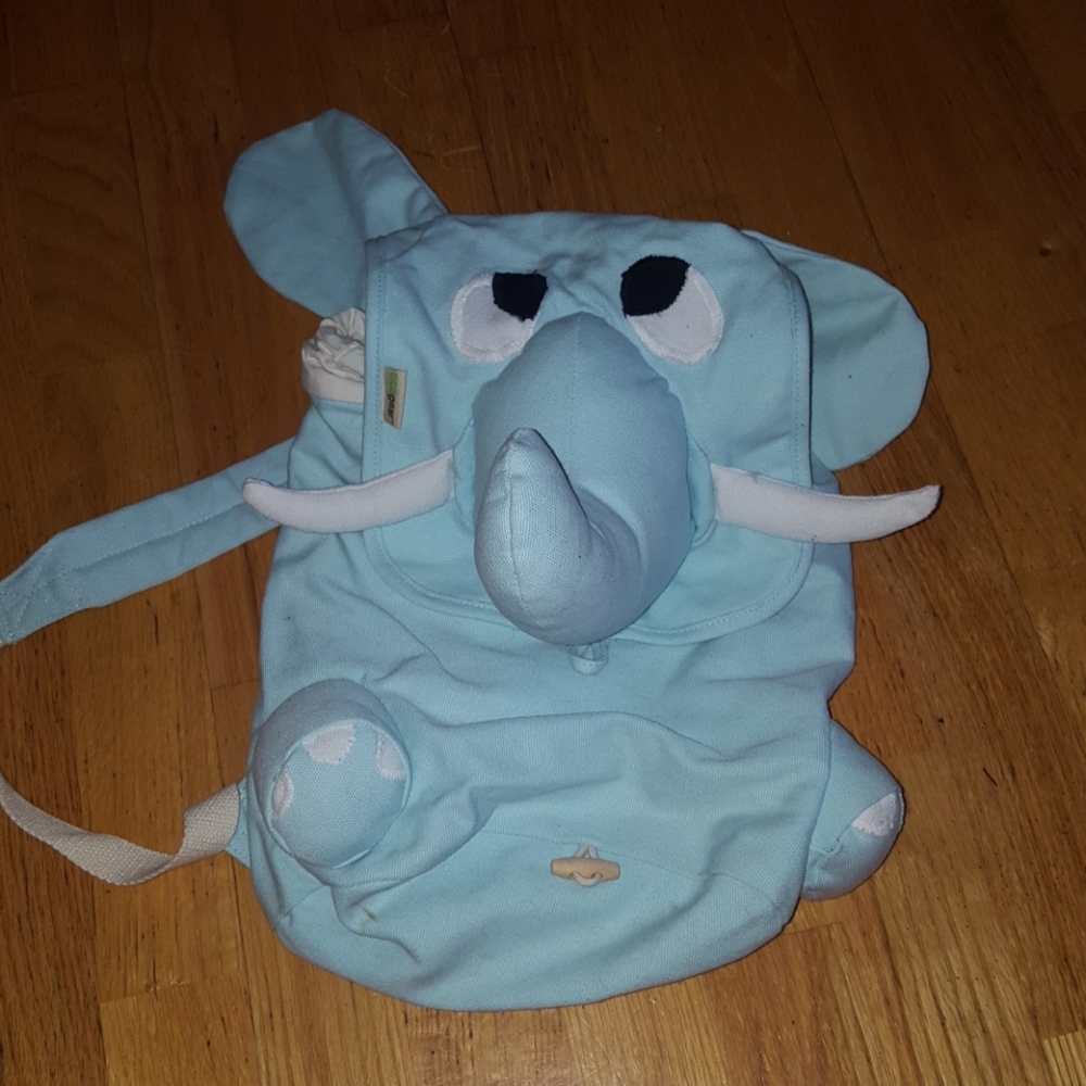 Elephant cloth backpack